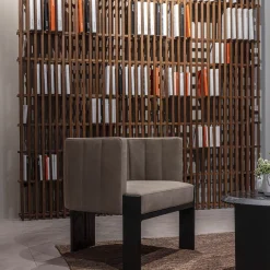 Durame Armchairs<Tofane Taupe & Black Armchair