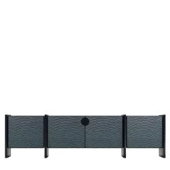 Barbarella Marchesi Sideboards Buffets<Tokyo Light Blue Motifs Wood Sideboard