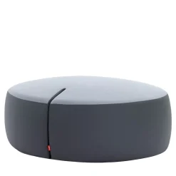 Viganò & C. Ottomans & Poufs<TOMMY gray medium pouf by Basaglia + Rota Nodari