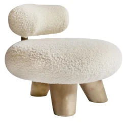 Pietro Franceschini Armchairs<Tomyris Three-Legged White Armchair