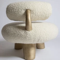 Pietro Franceschini Armchairs<Tomyris Three-Legged White Armchair