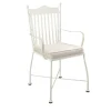 Officina Ciani Outdoor Chairs & Stools<Toni White Steel Outdoor Chair
