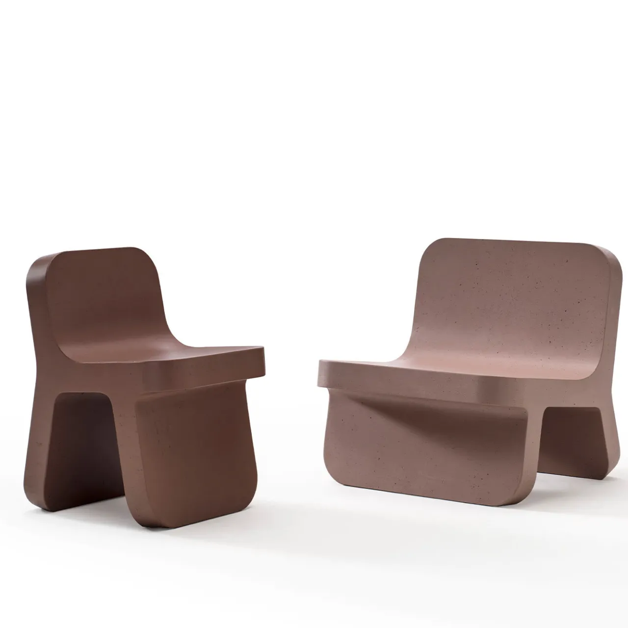 Cimento Lounge Chairs<Torcello Lounge Chair by Defne Koz and Marco Susani