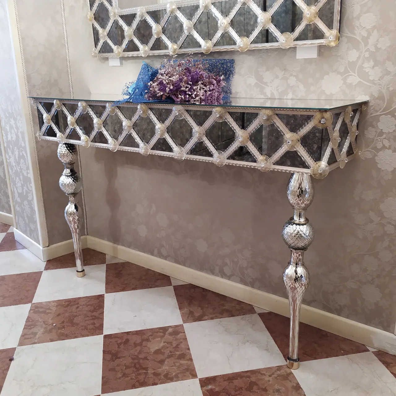 Fratelli Tosi Consoles<Torcello Murano Glass Console