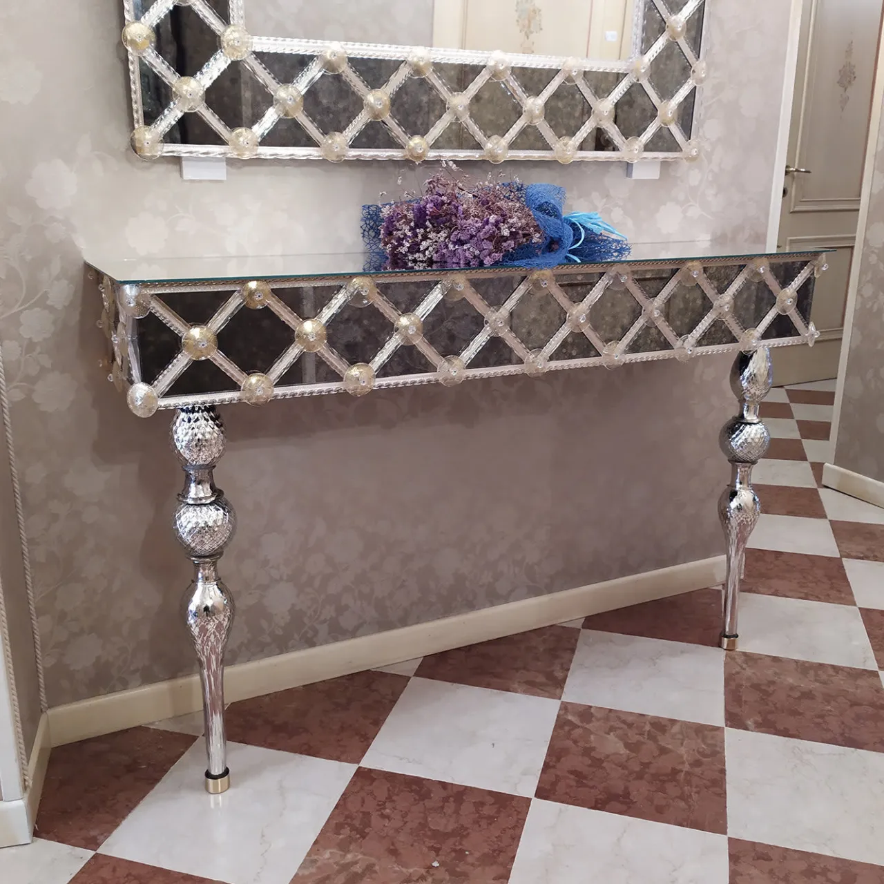 Fratelli Tosi Consoles<Torcello Murano Glass Console