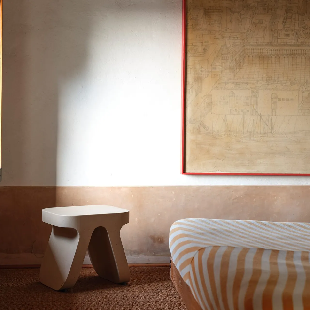 Cimento Stools<Torcello Stool by Defne Koz and Marco Susani
