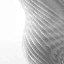 Elli Dining Tables<Tork White And Red Bioplastic Dining Table Design by Karim Rashid