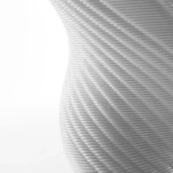 Elli Stools<Tork White Twisted Stool and Mini Side Table
