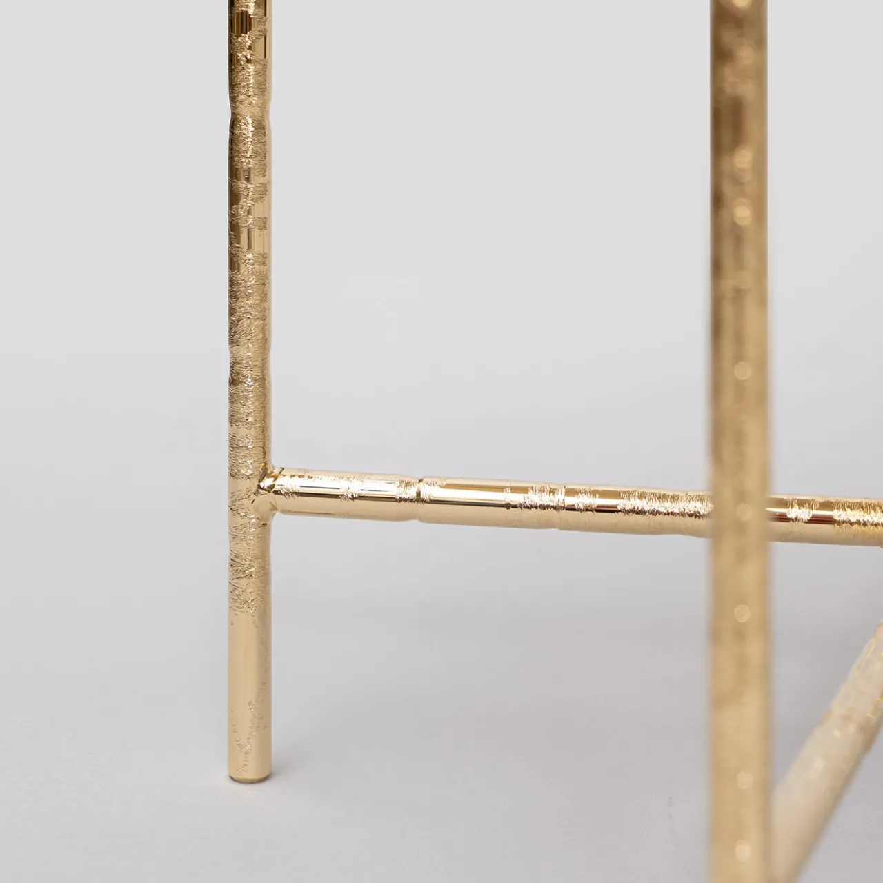 Enrico Girotti Nesting Tables<Tornielli Glossy Gold Finish Nesting Tables