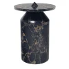 MMairo Side Tables<Totem Black Portoro Coffee Table by Karen Chekerdjian