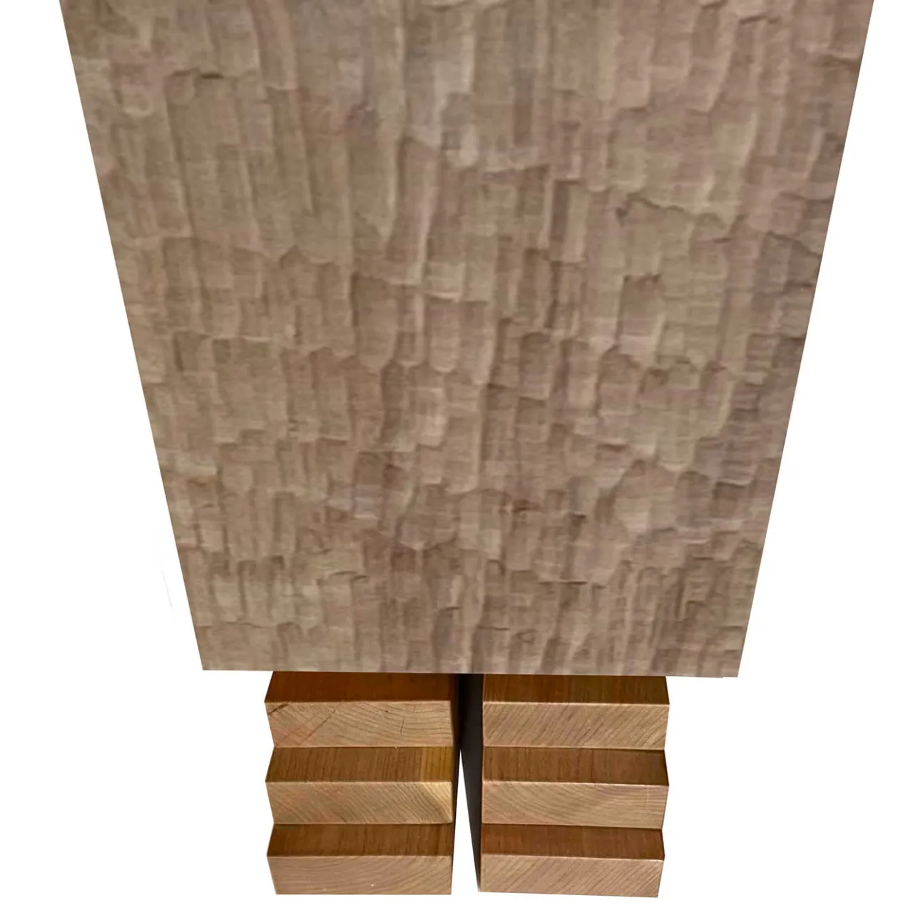 Meccani Design Cabinets<Totem Maya Scolpito Carved Cabinet by Pietro Meccani