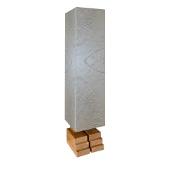 Meccani Design Cabinets<Totem Maya Stucco Gray-Plastered Cabinet by Pietro Meccani