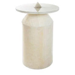 MMairo Side Tables<Totem Onyx Coffee Table by Karen Chekerdjian