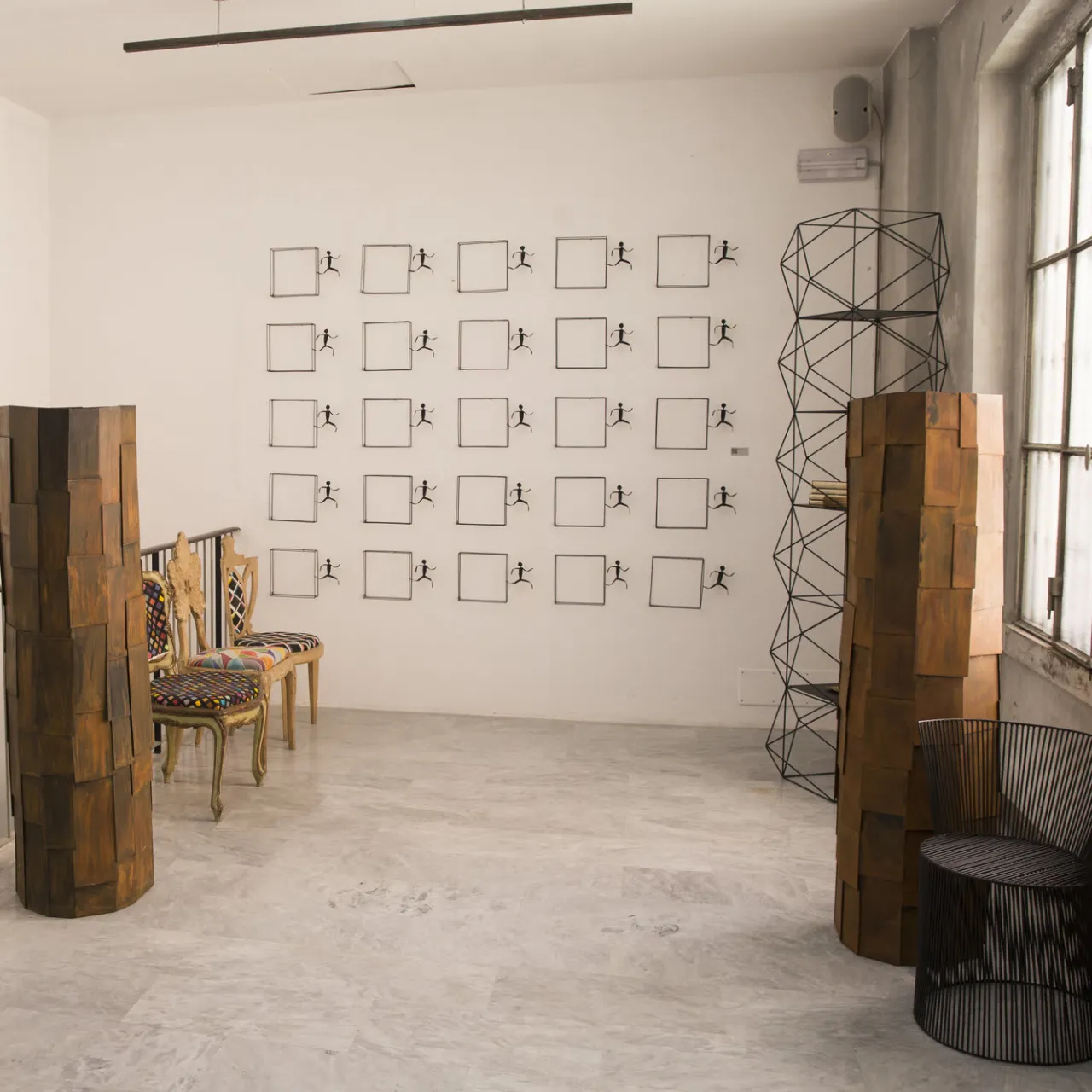 Antonino Sciortino Bookcases<Totemcam Iron Bookcase