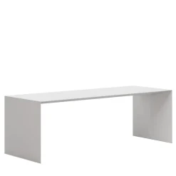 Marco Ripa Outdoor Dining Tables<Touch Me White Iron Outdoor Desk