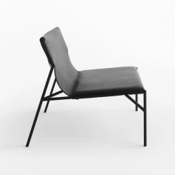 Horm Lounge Chairs<Tout Le Jour Black Lounge Chair by Marc Thorpe