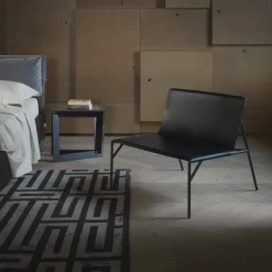 Horm Lounge Chairs<Tout Le Jour Black Lounge Chair by Marc Thorpe