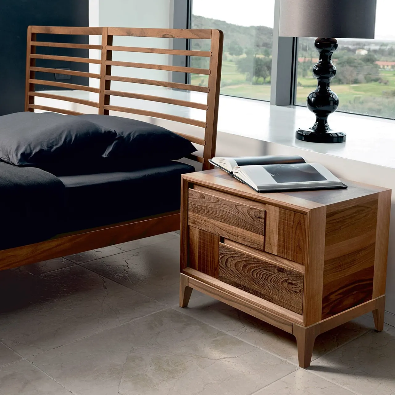 Dale Italia Nightstands<Trama e ordito Bedside table #1