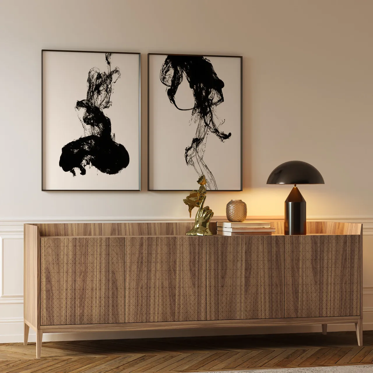 Barba Design Sideboards Buffets<Trame 4-Door Sideboard