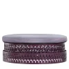 Da A Outdoor Chairs & Stools<Trame Purple Oval Pouf