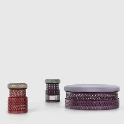Da A Outdoor Chairs & Stools<Trame Purple Oval Pouf