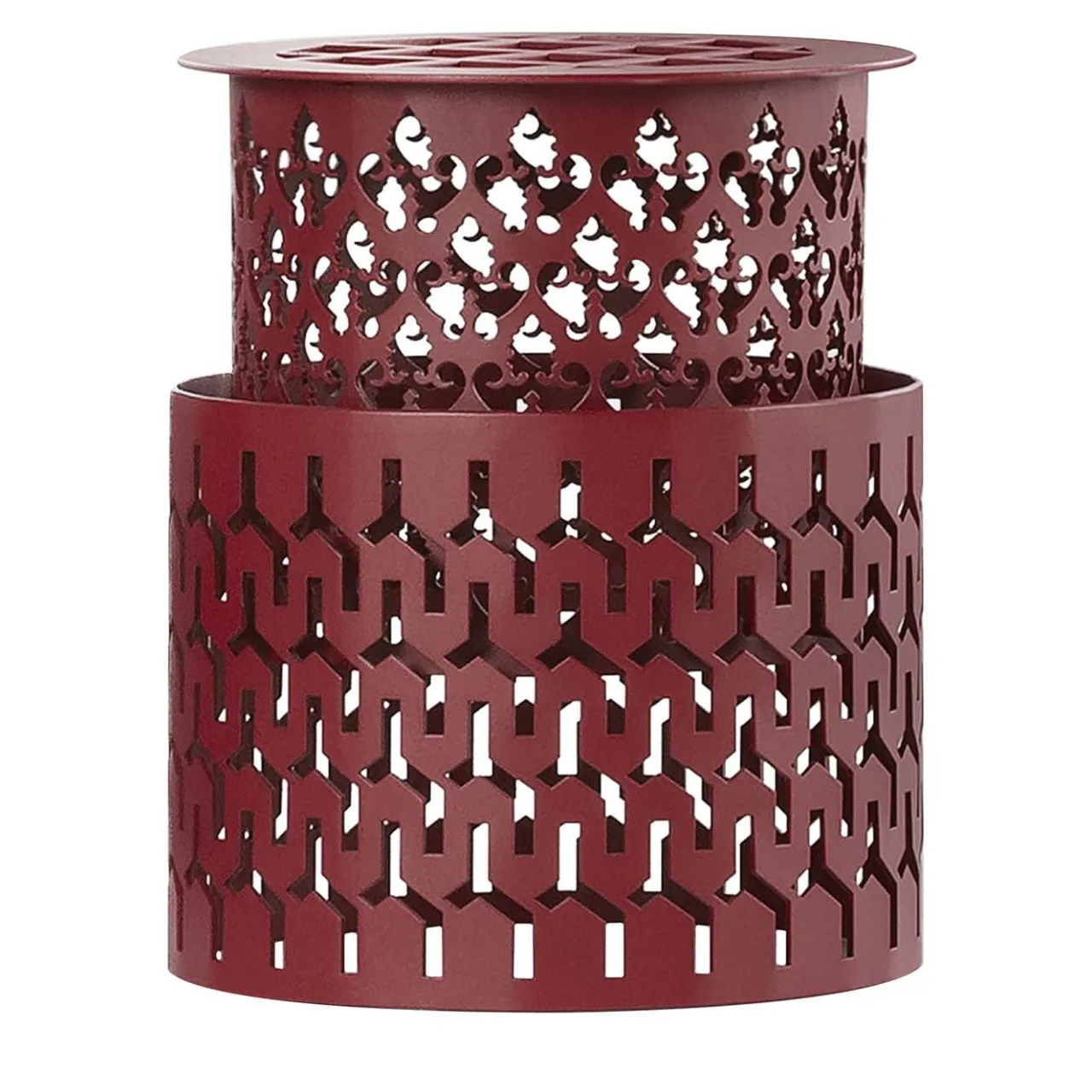 Da A Outdoor Chairs & Stools<Trame Small Round Red Stool
