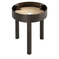Laura Meroni Side Tables<Tray Tall Round Side Table