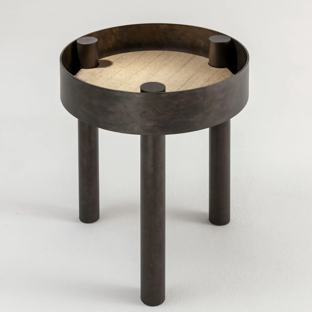 Laura Meroni Side Tables<Tray Tall Round Side Table
