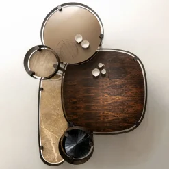 Laura Meroni Side Tables<Tray Tall Round Side Table