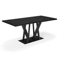 Montina Dining Tables<Tree Black Dining Table