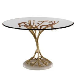 Banci Dining Tables<Tree-Like Glass Table