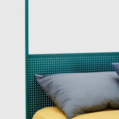 Lispi Beds<Tresca Petrol-Blue Iron Canopy Double Bed by Fioravanti &Cancelli