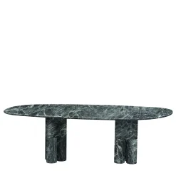 Ghidini 1961 Dining Tables<Tria Verde Alpi Marble Dining Table by Lorenza Bozzoli