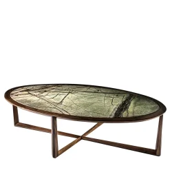 Annibale Colombo Coffee Tables<Triangolo Oval Coffee Table by Ivano Colombo