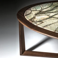 Annibale Colombo Coffee Tables<Triangolo Oval Coffee Table by Ivano Colombo