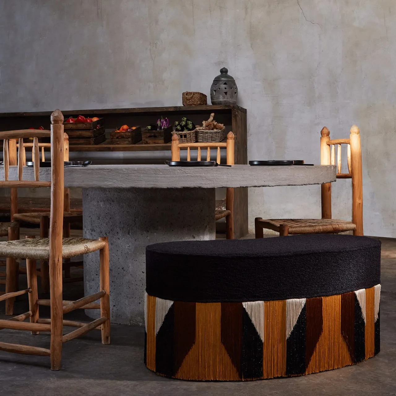 Lorenza Bozzoli Couture Benches<Tribe Bean Bench by Lorenza Bozzoli