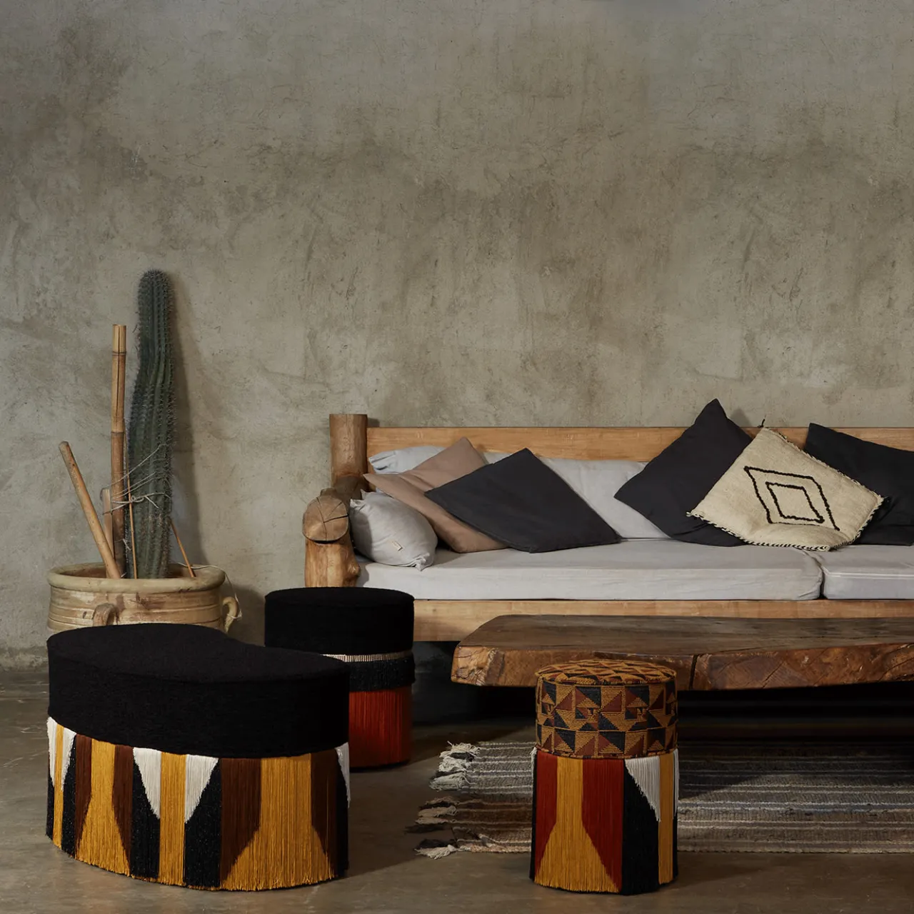 Lorenza Bozzoli Couture Benches<Tribe Bean Bench by Lorenza Bozzoli