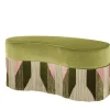 Lorenza Bozzoli Couture Benches<Tribe Green Bean Bench by Lorenza Bozzoli