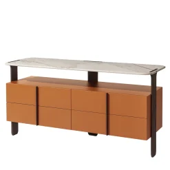 Carpanese Home Dressers<Trio Large Chest of Drawers