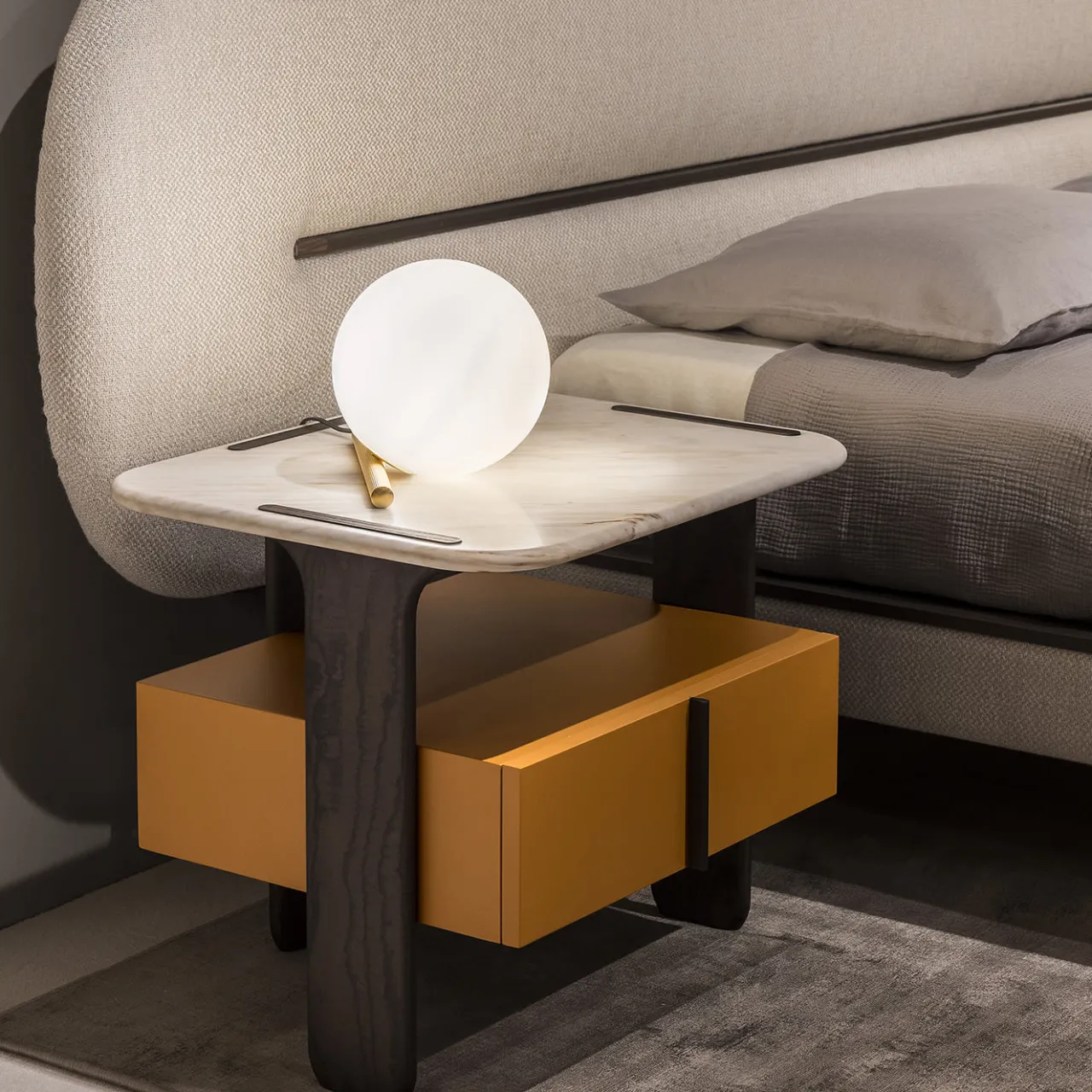 Carpanese Home Nightstands<Trio Nighstand