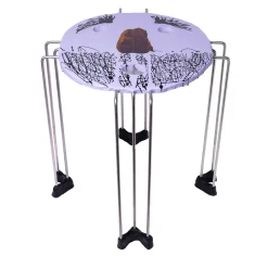 Corsi Design Factory Side Tables<Triple Play Purple Round Side Table by Gaetano Pesce #1