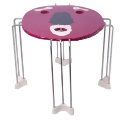 Corsi Design Factory Side Tables<Triple Play Purple Round Side Table by Gaetano Pesce #2