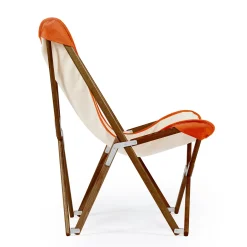 Telami Outdoor Chairs & Stools<Tripolina Armchair in Cream and Terracotta Red