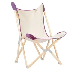 Telami Outdoor Chairs & Stools<Tripolina Armchair in Cream and Purple