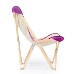 Telami Outdoor Chairs & Stools<Tripolina Armchair in Cream and Purple