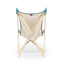 Telami Outdoor Chairs & Stools<Tripolina Armchair in Cream and Teal Blue