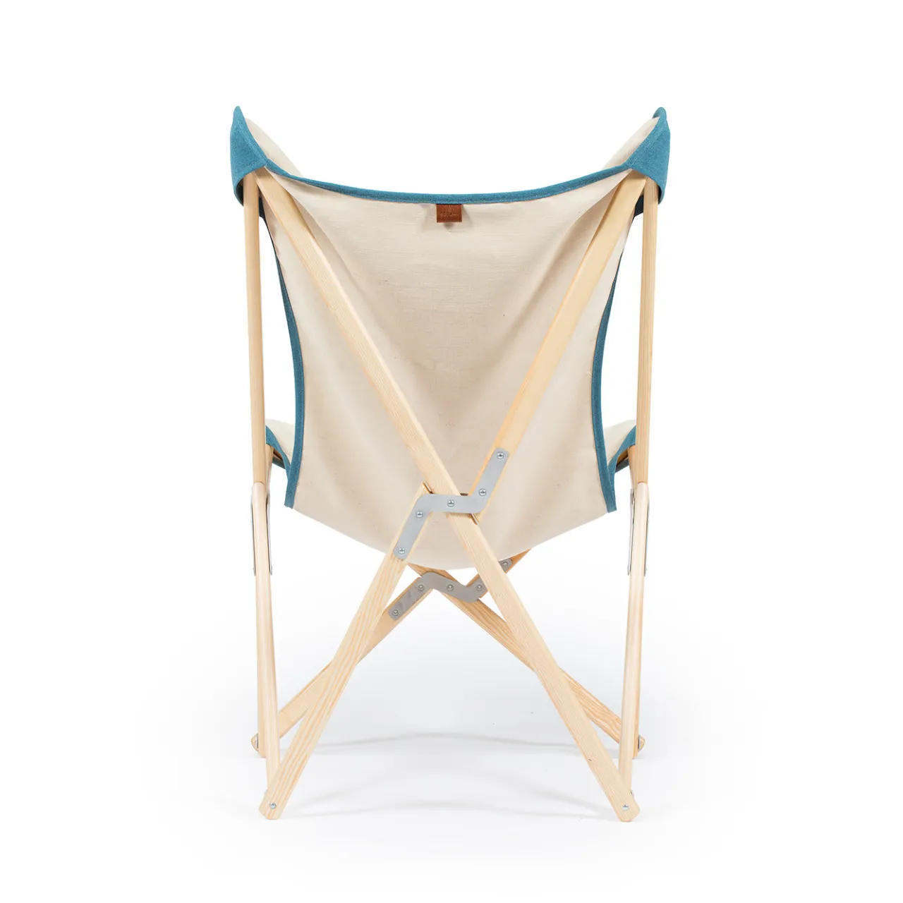 Telami Outdoor Chairs & Stools<Tripolina Armchair in Cream and Teal Blue