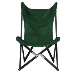 Telami Outdoor Chairs & Stools<Tripolina Armchair in Green Leather