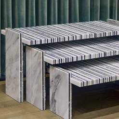 Budri Nesting Tables<Trittico-San Modular Coffee Table by Gwenael Nicolas