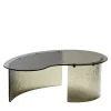 Giorgio Collection Coffee Tables<Trésor Elliptical Brown Coffee Table by Castello Lagravinese Studio